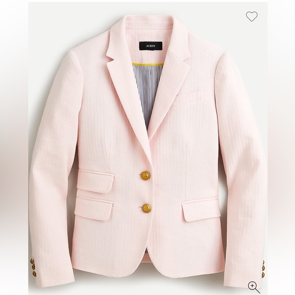 J. Crew Dalton Light Pink Women's Blazer - Picture 10 of 10